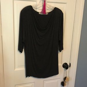 Gorgeous Michael stars drapey dolman sleeve tunic top NWOT 💋